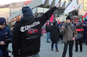 Neo-Nazis in Budapest