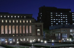 Columbia University at Night