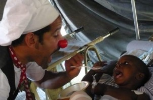 Israeli Medical Clown in Haiti