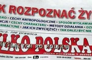 Anti-Semitic Polish Headline How to Spot a Jew